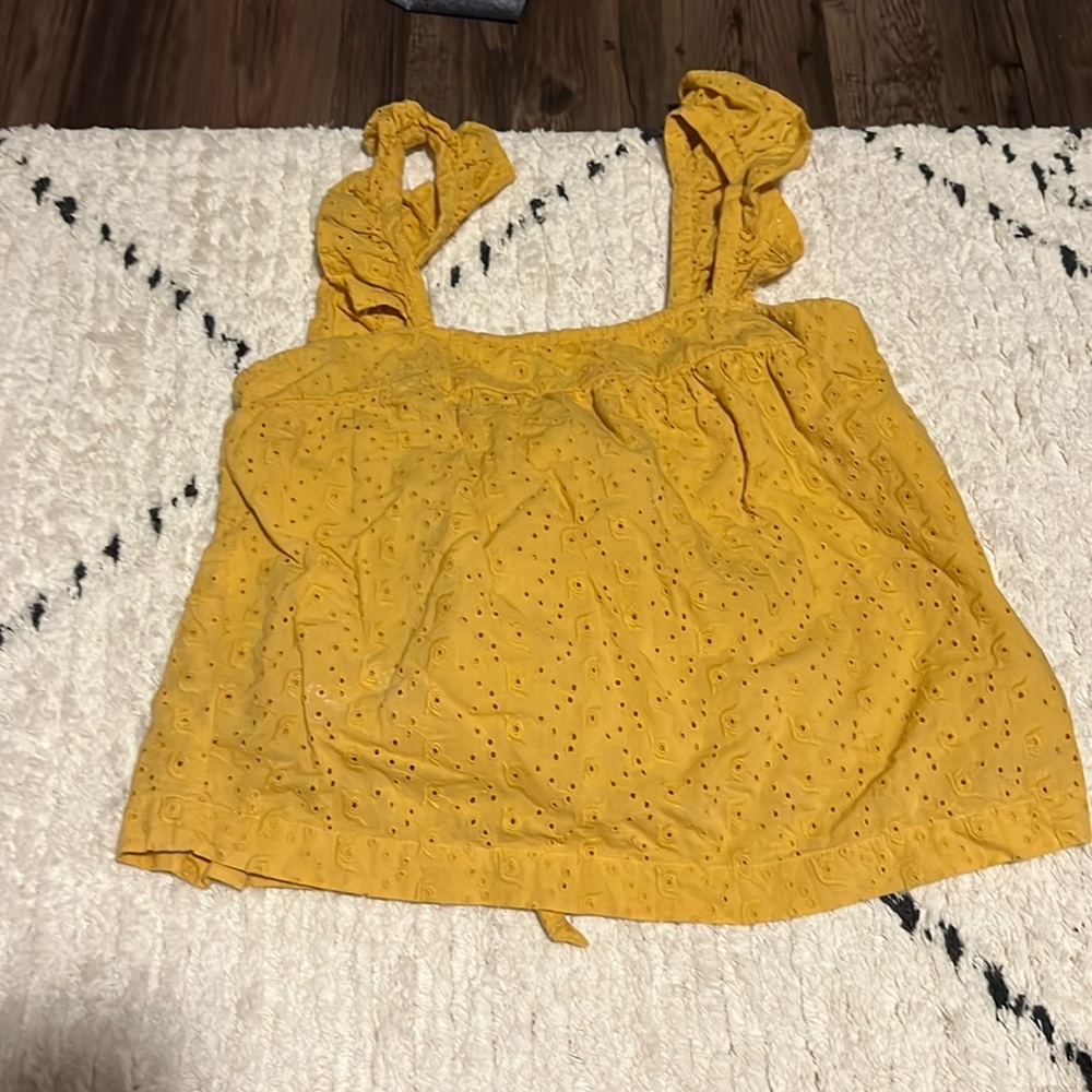 Yellow Harper Heritage top